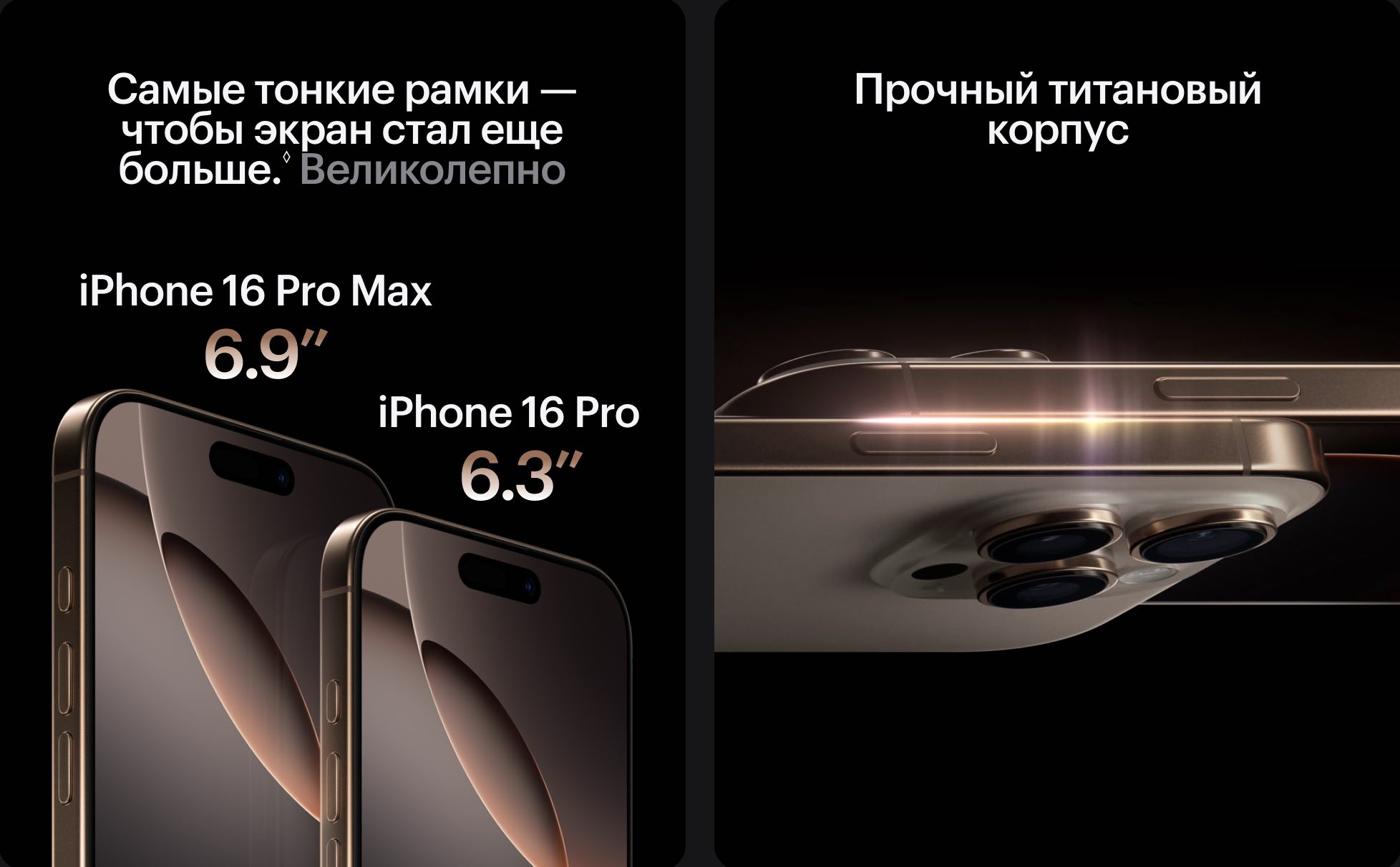Дисплей iPhone 16 Pro Max